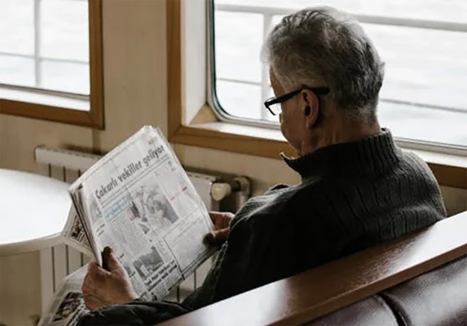 Man On Train
